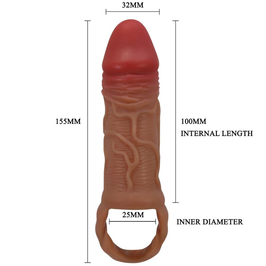 PRETTY LOVE - MANCHON PENIS PEIRRE 10 CM – Image 5