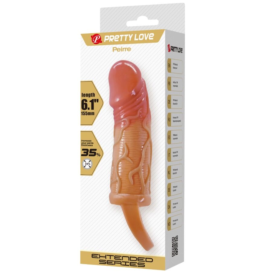 PRETTY LOVE - MANCHON PENIS PEIRRE 10 CM – Image 7