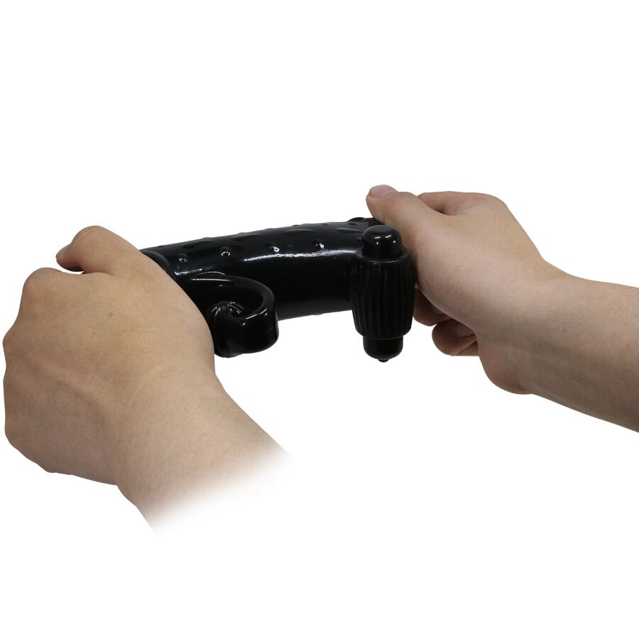ROMANCE - FUNDA PARA PENE CON VIBRACIÓN NEGRO - Imagen 5