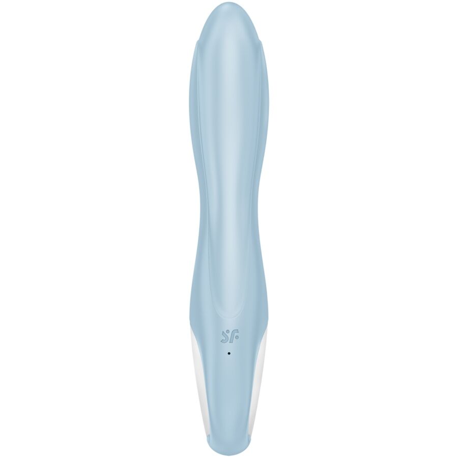 SATISFYER - AIR PUMP BUNNY 1 INFLATABLE RABBIT VIBRATOR BLUE - Image 2