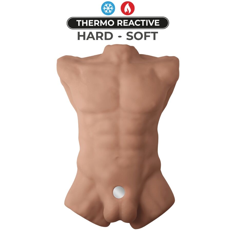 SILEXD - APOLLO L TORSO MASCHILE REALISTICO CARAMELLO - immagine 6