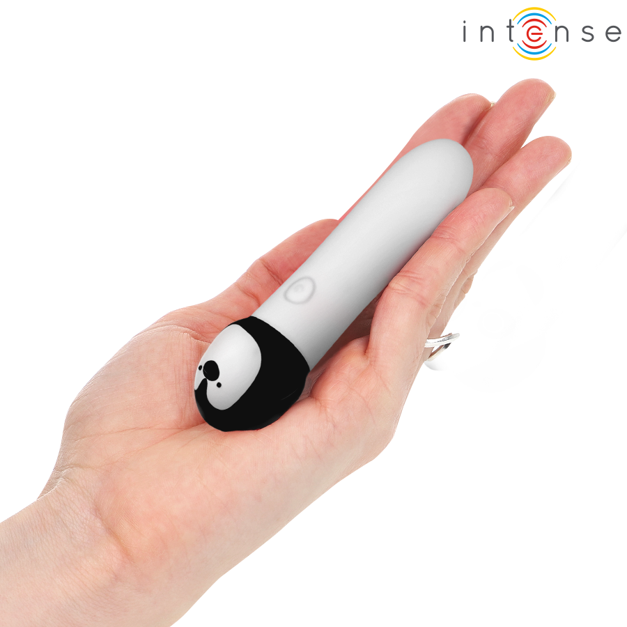 INTENSE - RICO BALA VIBRADORA PINGÜINO RECARGABLE USB 10 X 2.2 CM - Imagen 2
