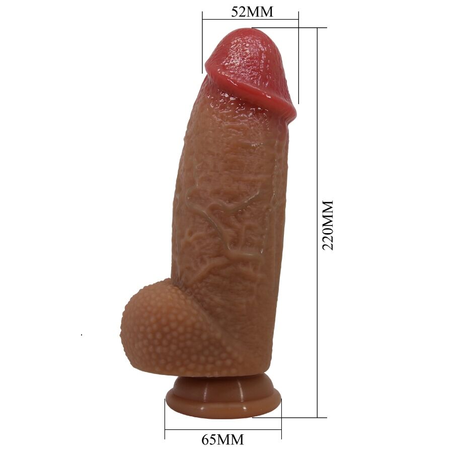 PRETTY LOVE - ACHILLE ULTRA REALISTISCHER DILDO 22 CM – Bild 2