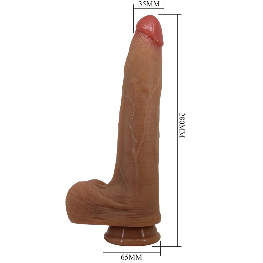 PRETTY LOVE - ADLEY ULTRA REALISTISCHER DILDO 28 CM – Bild 2