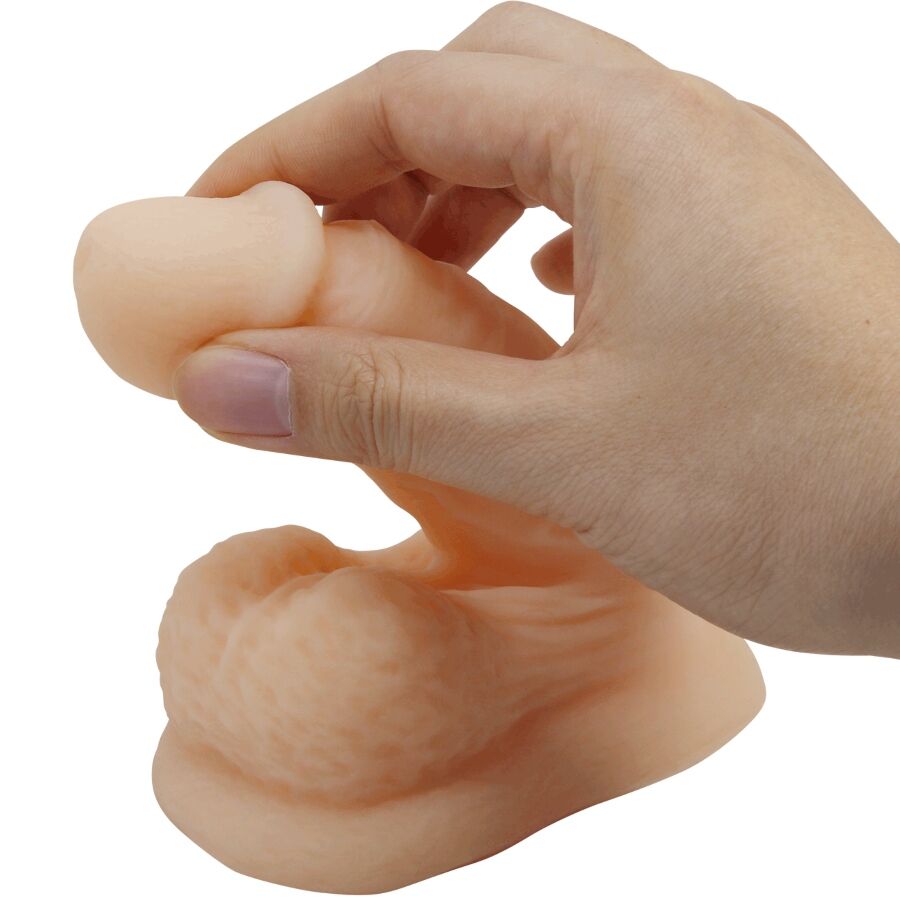 PRETTY LOVE - WILDON ULTRA REALISTISCHER UND ELASTISCHER DILDO 10 CM NATUR – Bild 9