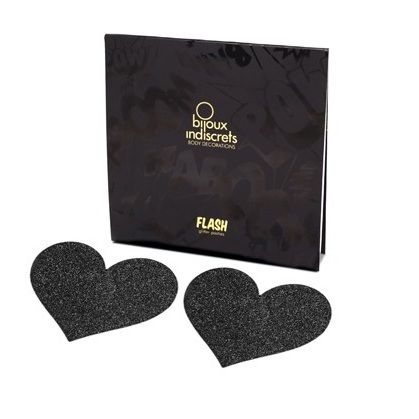 BIJOUX - INDISCRETS FLASH COEUR NOIR COUPES DE TAMELON – Image 3