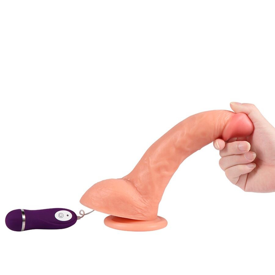 SHEQU - BEAST VIBRATING DILDO COM CONTROLE REMOTO 24,5 CM - Image 5