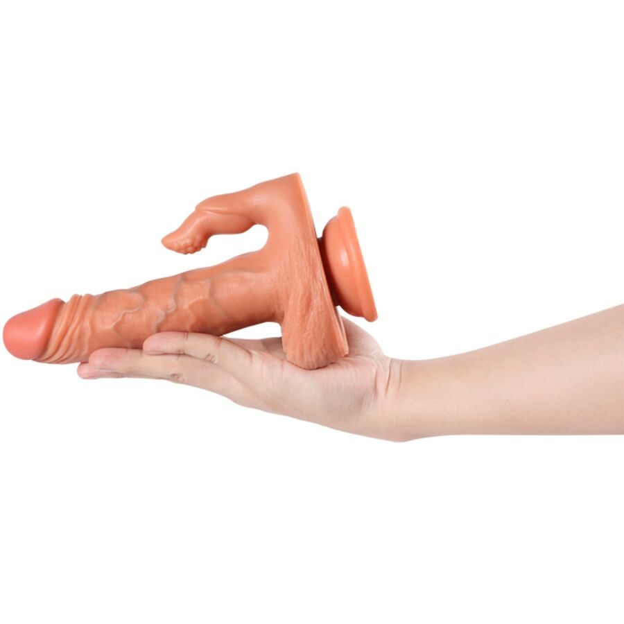 SHEQU - JULIAN DILDO ET STIMULATEUR DE CLITORIS AVEC VIBRATION ET TÉLÉCOMMANDE 16 CM – Image 10