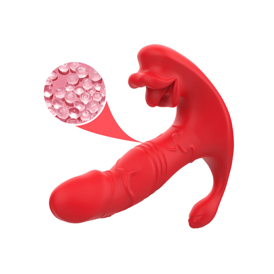 ARMONY - ANALVIBRATOR PANTY C UND G-SPOT STIMULATOR FERNBEDIENUNG ROT – Bild 10