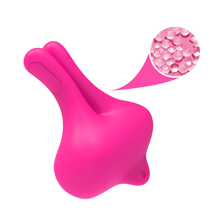 ARMONY - RABBIT SHAPE VIBRATION MAGNETIC NIPPLE CLAMPS PINK - Image 8