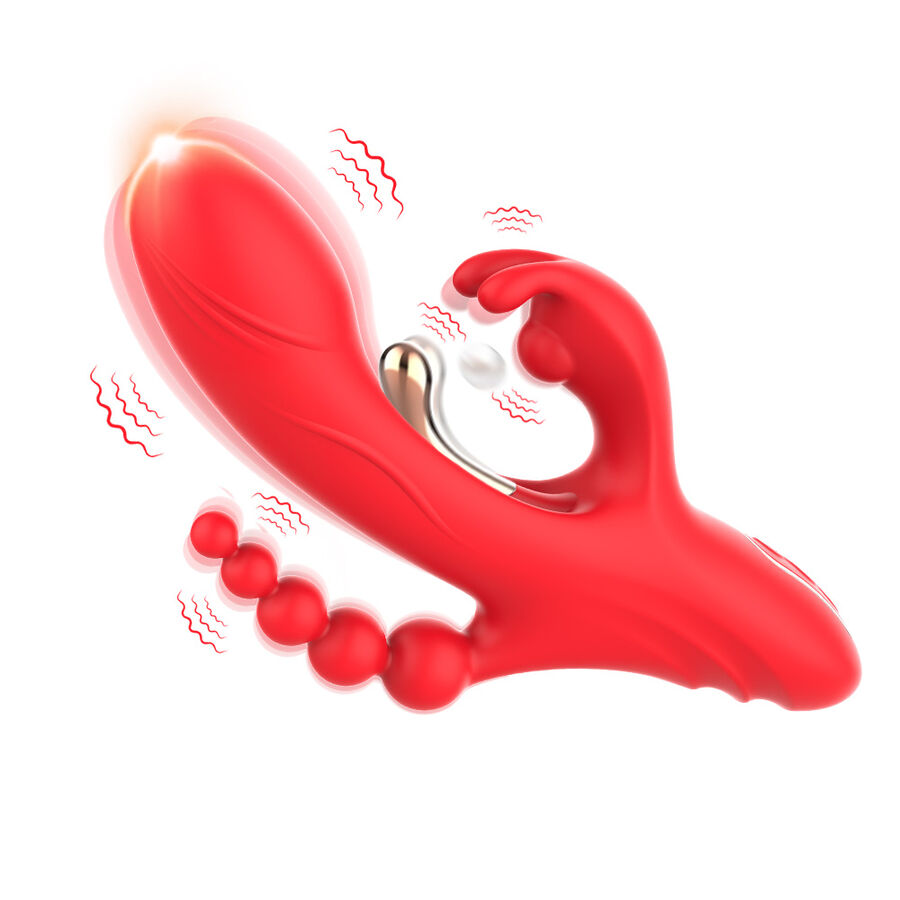 ARMONY - STIMULATEUR DE POINT G ET DE CLITORIS VIBRATEUR ROUGE – Image 4