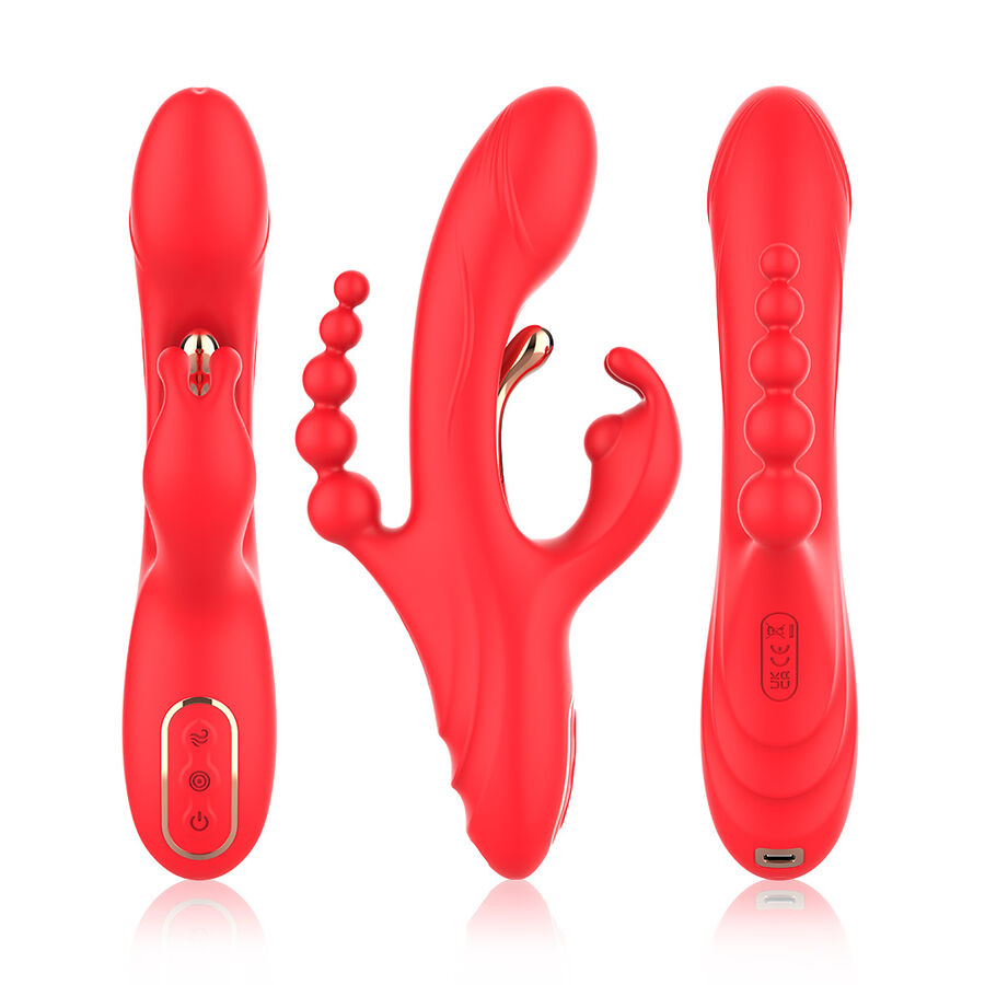 ARMONY - STIMULATEUR DE POINT G ET DE CLITORIS VIBRATEUR ROUGE – Image 5