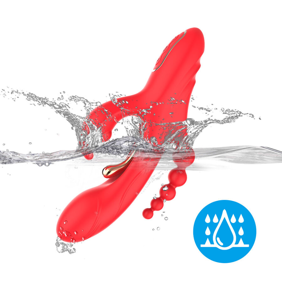 ARMONY - STIMULATEUR DE POINT G ET DE CLITORIS VIBRATEUR ROUGE – Image 7