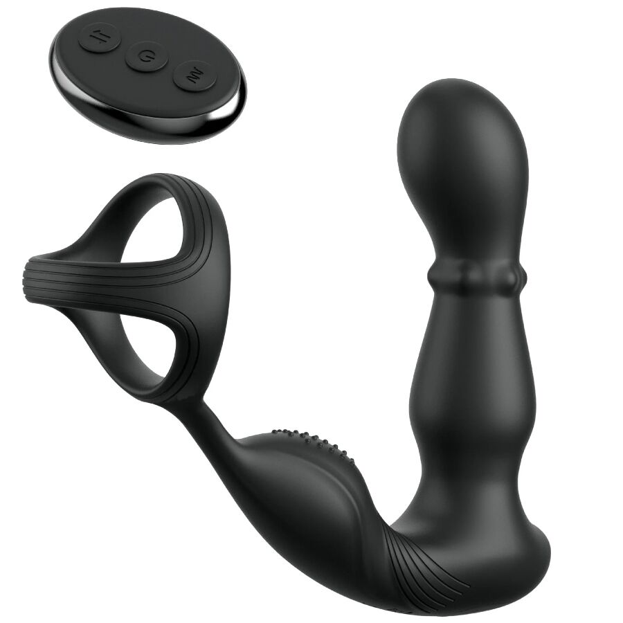 ANAL FANTASY ELITE COLLECTION - ANNEAU ANAL VIBRANT ET MASSEUR AVEC TÉLÉCOMMANDE – Image 2