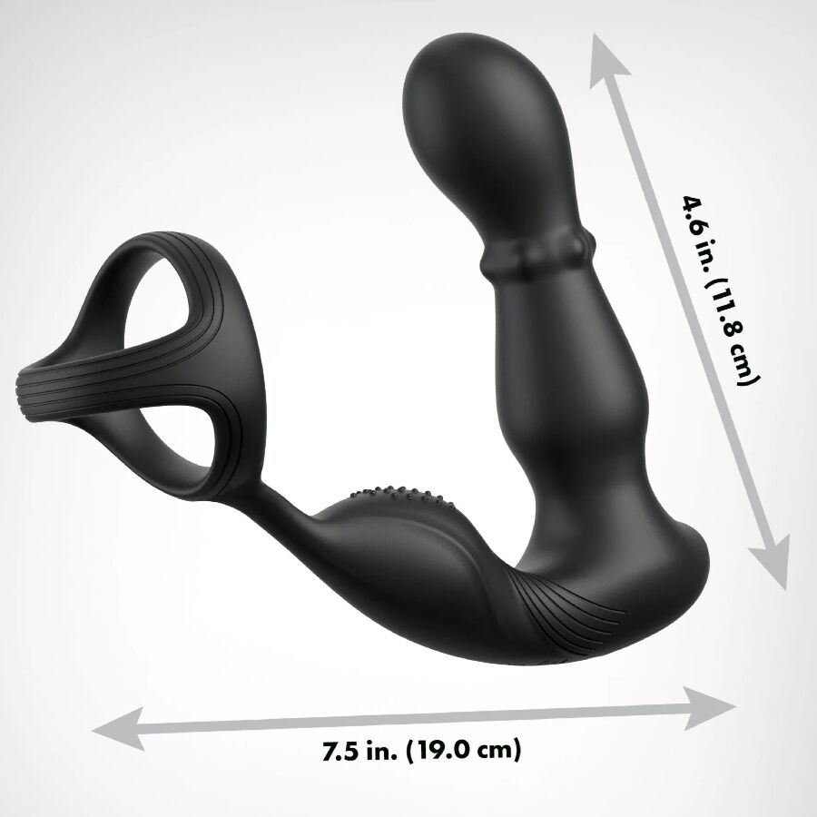 ANAL FANTASY ELITE COLLECTION - ANNEAU ANAL VIBRANT ET MASSEUR AVEC TÉLÉCOMMANDE – Image 4