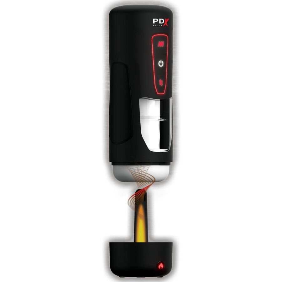 PDX ELITE - MILK ME HOTTER MASTURBADOR AUTOMÁTICO CON THRUSTING Y VIBRACIÓN EFECTO CALOR - Imagen 4