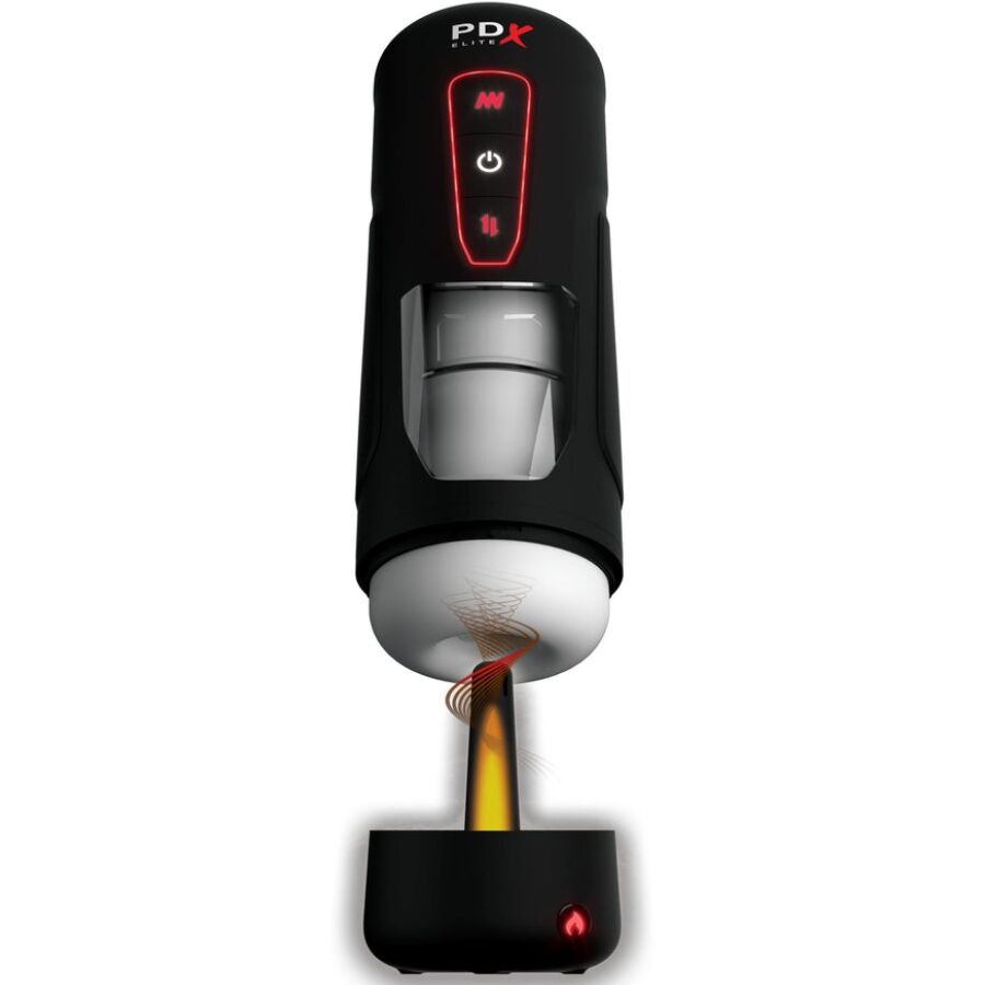 PDX ELITE - MILK ME HOTTER MASTURBADOR AUTOMÁTICO CON THRUSTING Y VIBRACIÓN EFECTO CALOR - Imagen 3