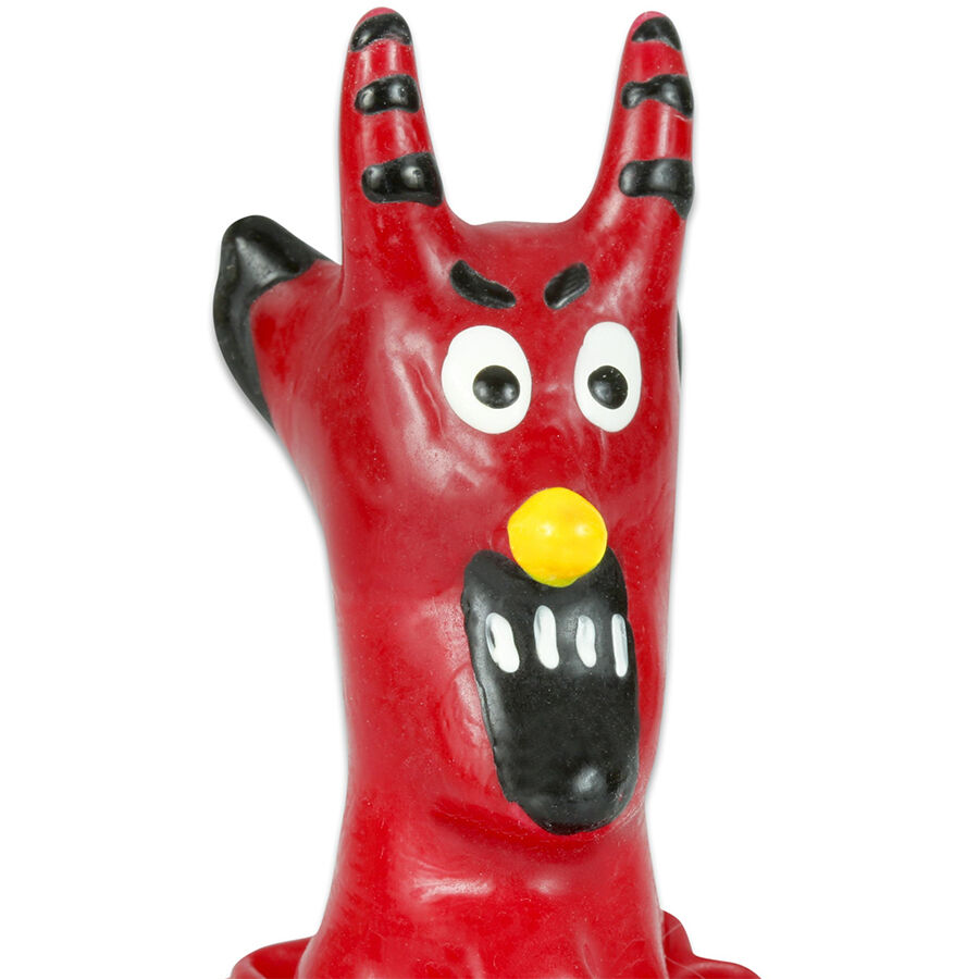 CONDOMERIE - PRESERVATIVI NOVITÀ DIPINTI A MANO RED DEVIL - immagine 2