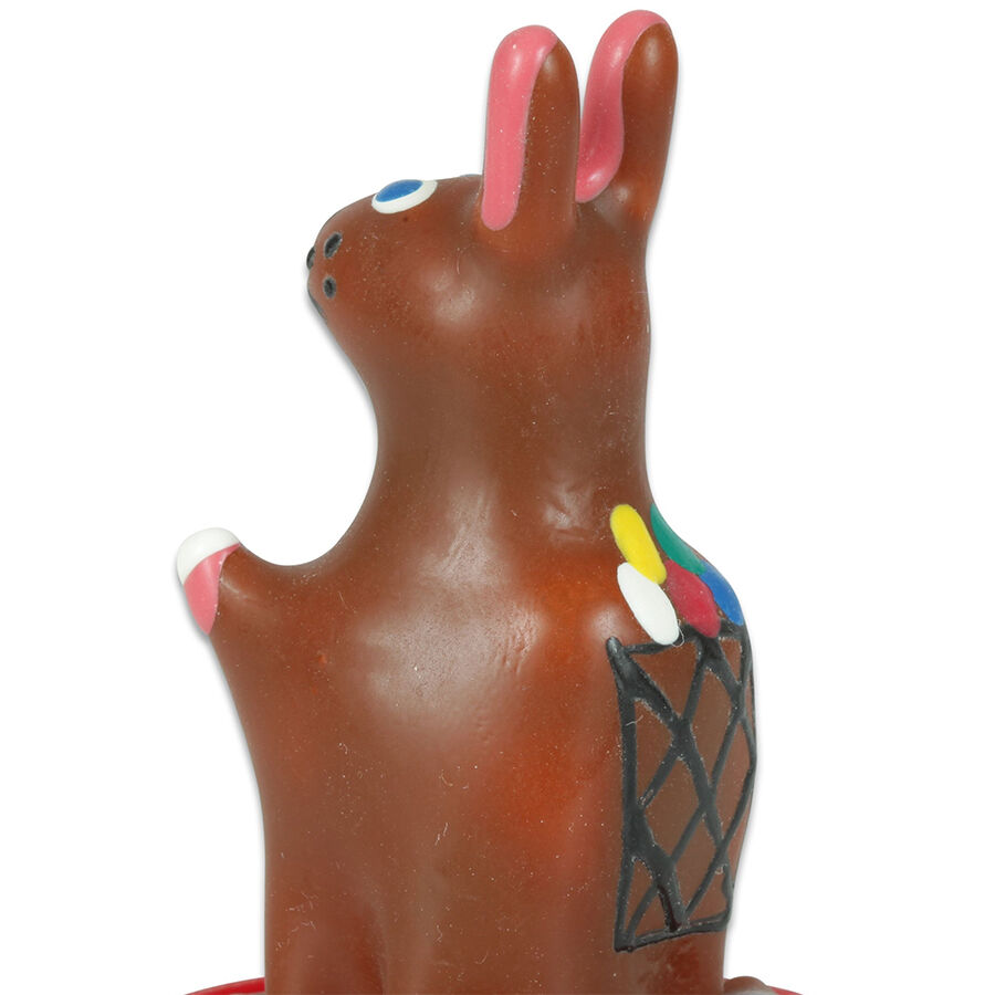 CONDOMERIE - PRESERVATIVO DECORATIVO PINTADO A MANO CONEJITO DE PASCUA - Imagen 2