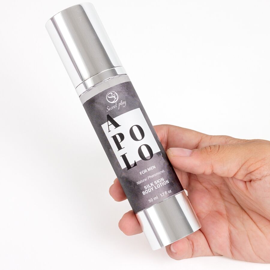SECRETPLAY - APOLO SEIDE HAUTLOTION FÜR MÄNNER 50 ML – Bild 2