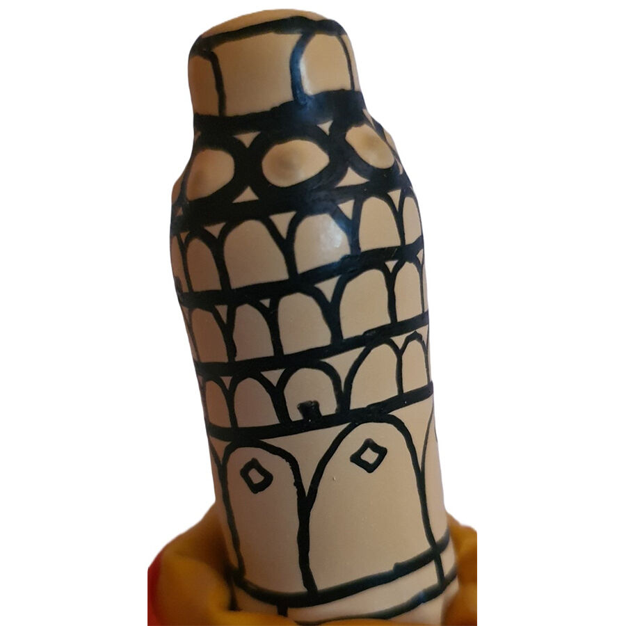 CONDOMERIE - PRESERVATIVI NOVITÀ DIPINTI A MANO TORRE DI PISA - immagine 2