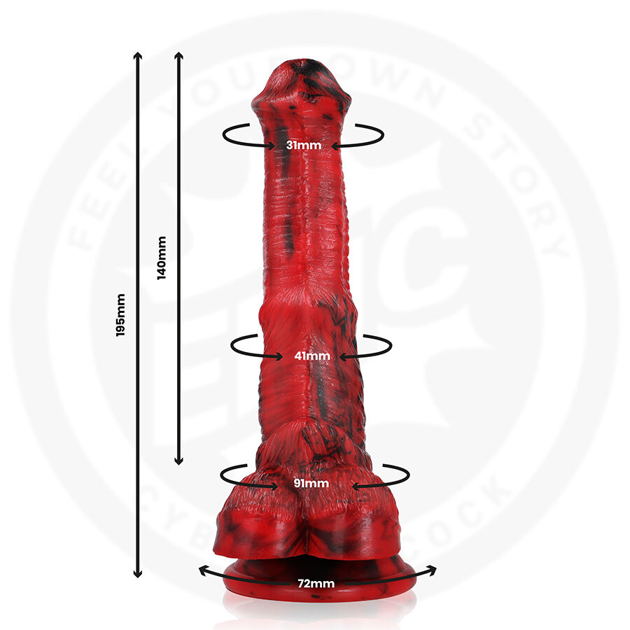 EPICO - DILDO VULCANUS NOTTE DRAGO - immagine 3