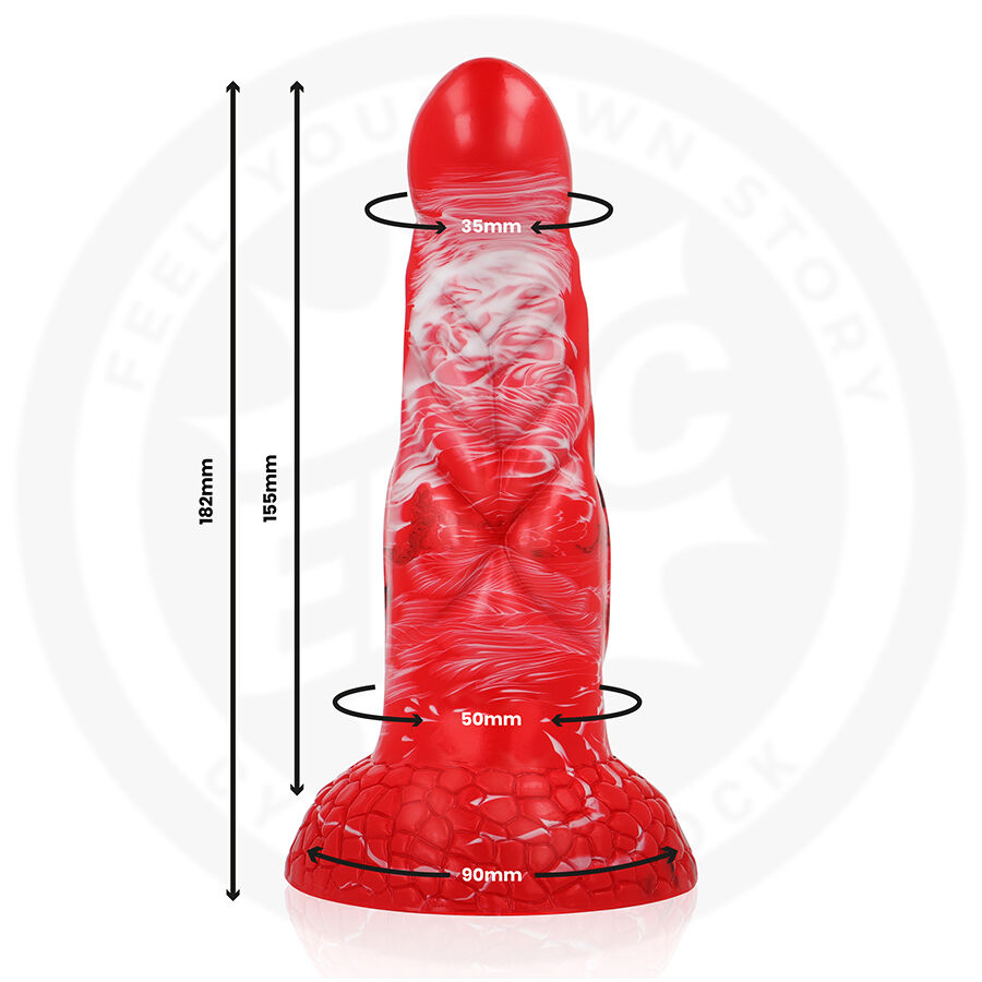 ÉPICO - DILDO AGNIS CRIMSON FIRE - Image 2