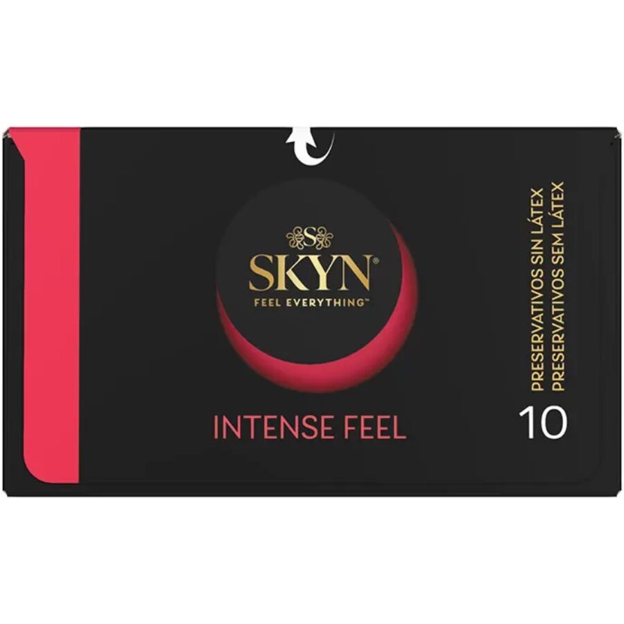 SKYN - PRÉSERVATIF TEXTURÉ À LA SENSATION INTENSE AVEC UN DESIGN ONDULÉ 10 UNITÉS – Image 2