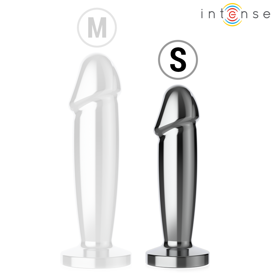 INTENSE - ANAL PLUG 10 VIBRATIONS METAL DILDO WITH REMOTE CONTROL S - Image 7