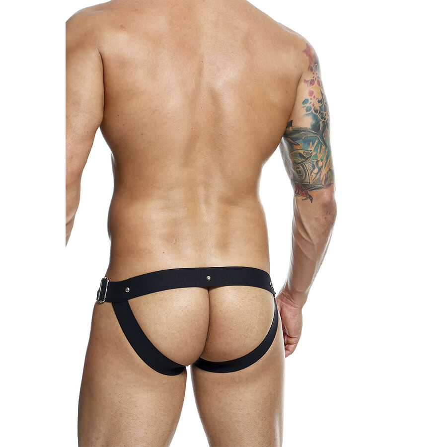 MOB - DNGEON JOCKSTRAP NERO A PRESSIONE TAGLIA UNICA - immagine 6