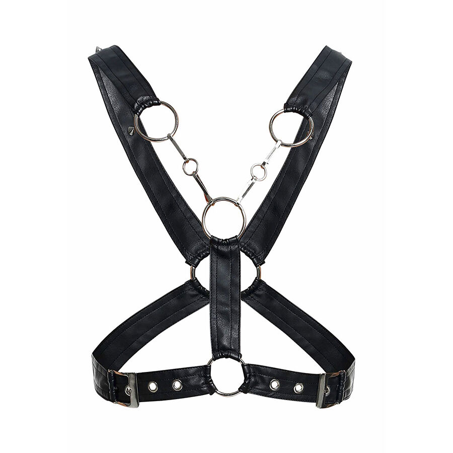 MOB - DNGEON CROSSED BLACK CHAIN HARNESS TAMANHO ÚNICO - Image 2