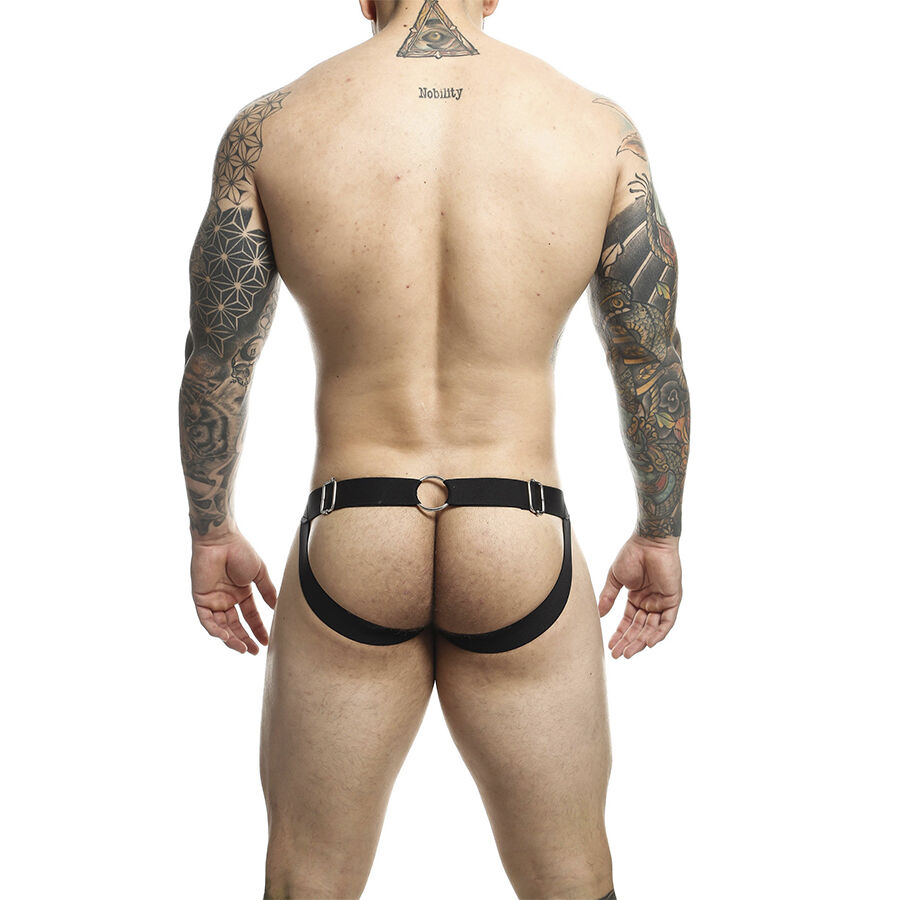 MOB - JOCKSTRAP ROUGE DNGEON AVEC CHAÎNES TAILLE UNIQUE – Image 8