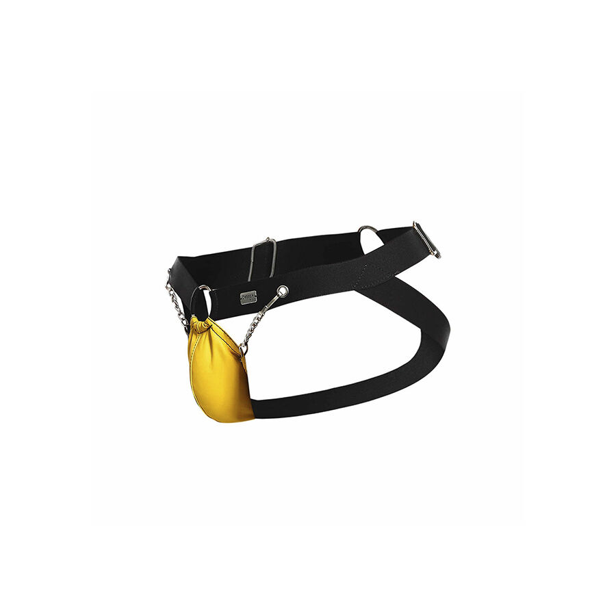 MOB - DNGEON AMARELO JOCKSTRAP COM CORRENTES TAMANHO ÚNICO - Image 6