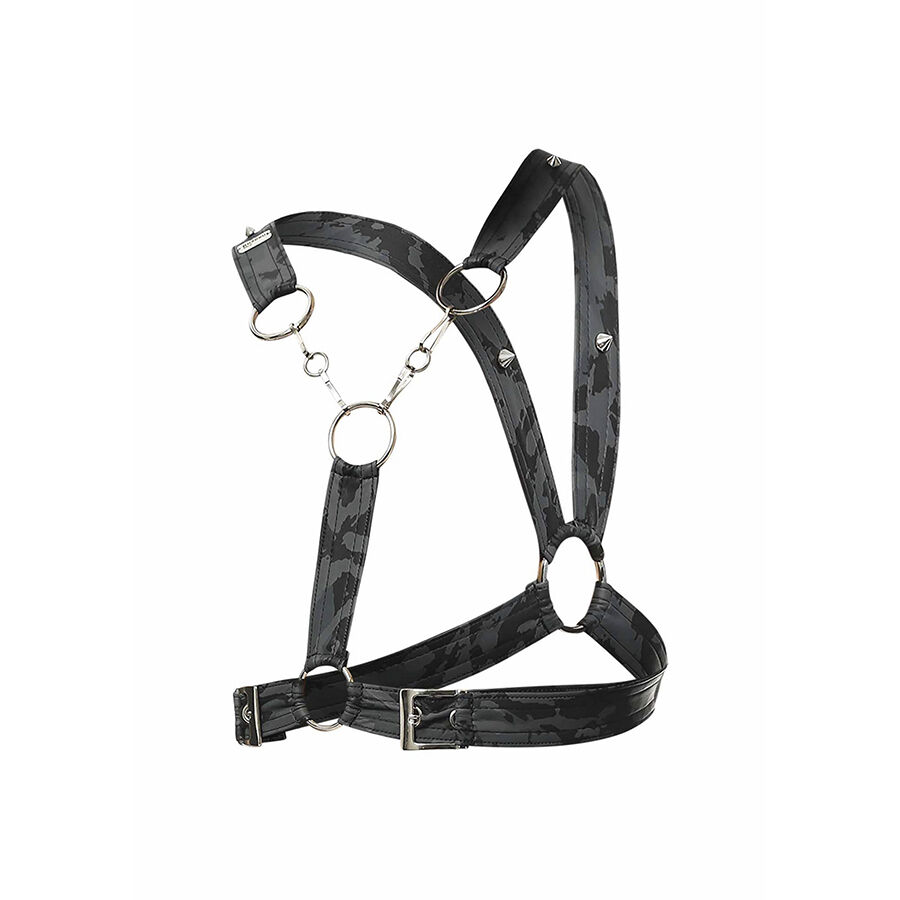 MOB - DNGEON ARNÉS PLATEADO CON CADENAS TALLA ÚNICA - Imagen 2