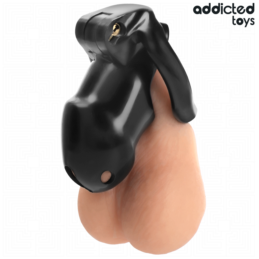 ADDICTED TOYS LOCKED - MINDNIGHT CELL PENIS CAGE SIZE M - Image 5