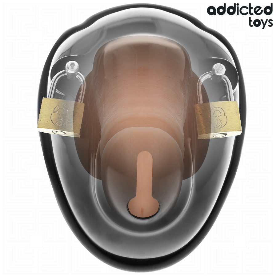 ADDICTED TOYS LOCKED - À PÉNIS VERROUILLÉE SANS CLÉ 11,5 CM – Image 5