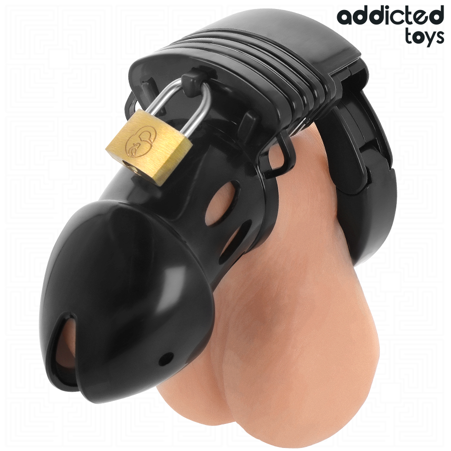 ADDICTED TOYS LOCKED - CHASTITY DEPTHS JAULA PARA PENE 7,5 CM - Imagen 6