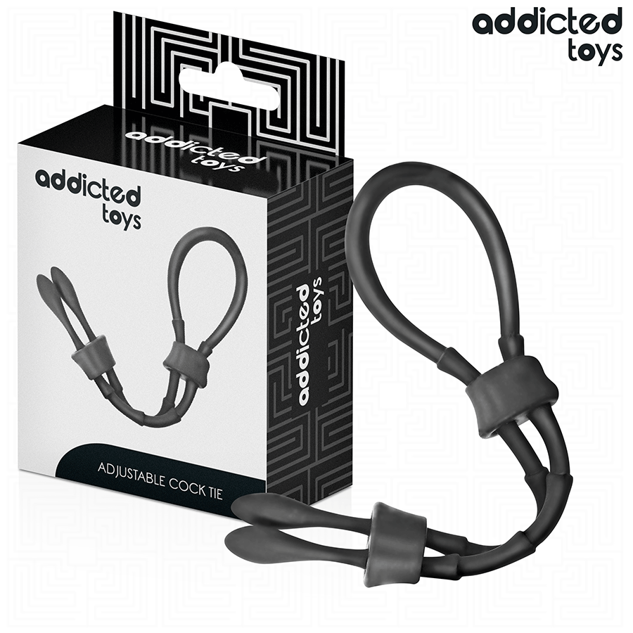 ADDICTED TOYS - CUERDA SILICONA AJUSTABLE PARA EL PENE - Imagen 3
