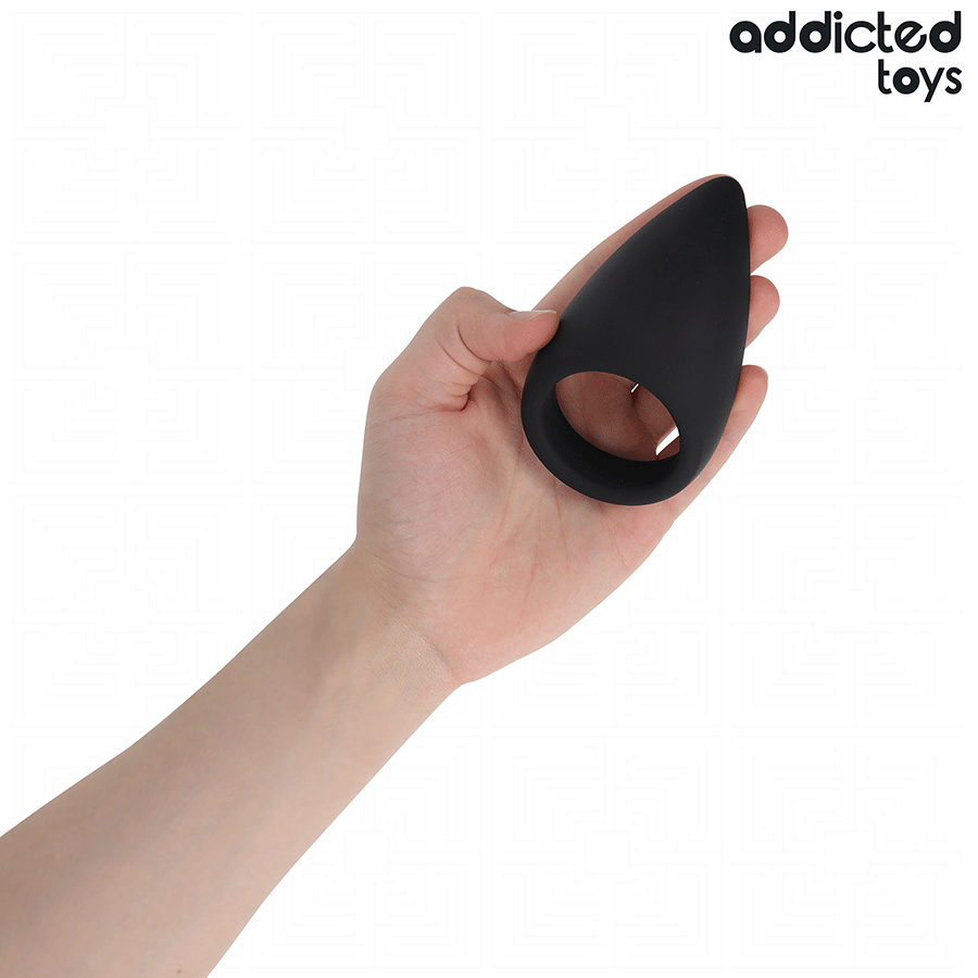 ADDICTED TOYS - ANNEAU PÉNIS EN FORME DE LARME – Image 6