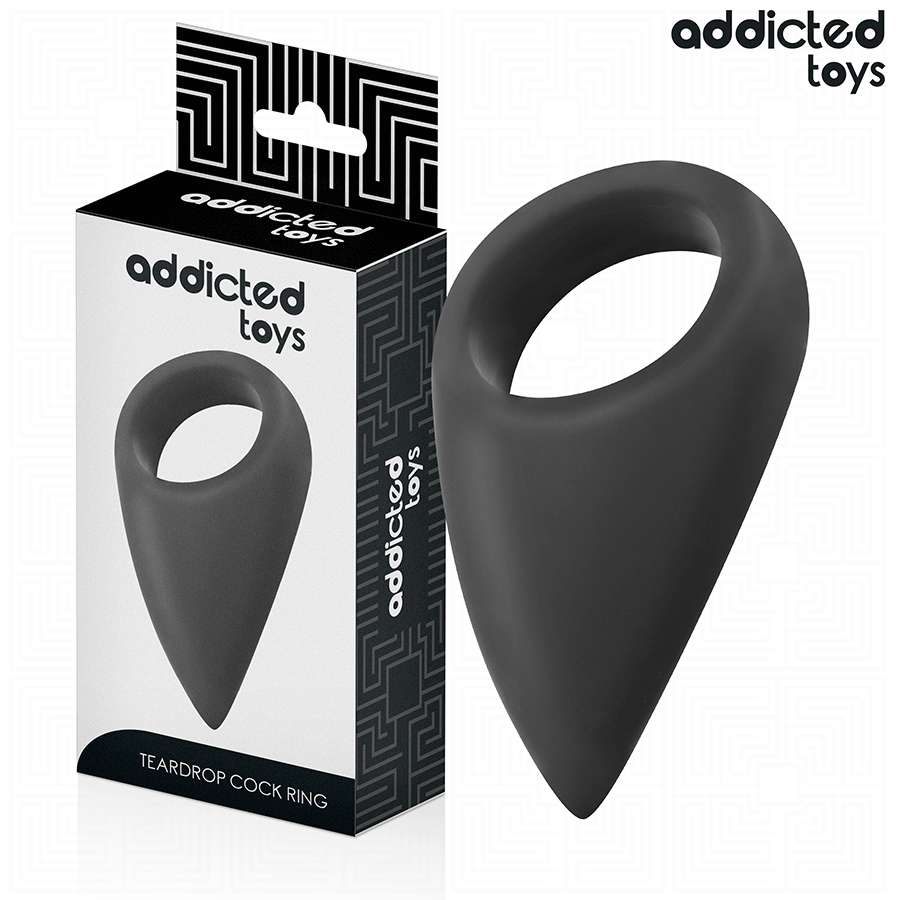 ADDICTED TOYS - ANNEAU PÉNIS EN FORME DE LARME – Image 2