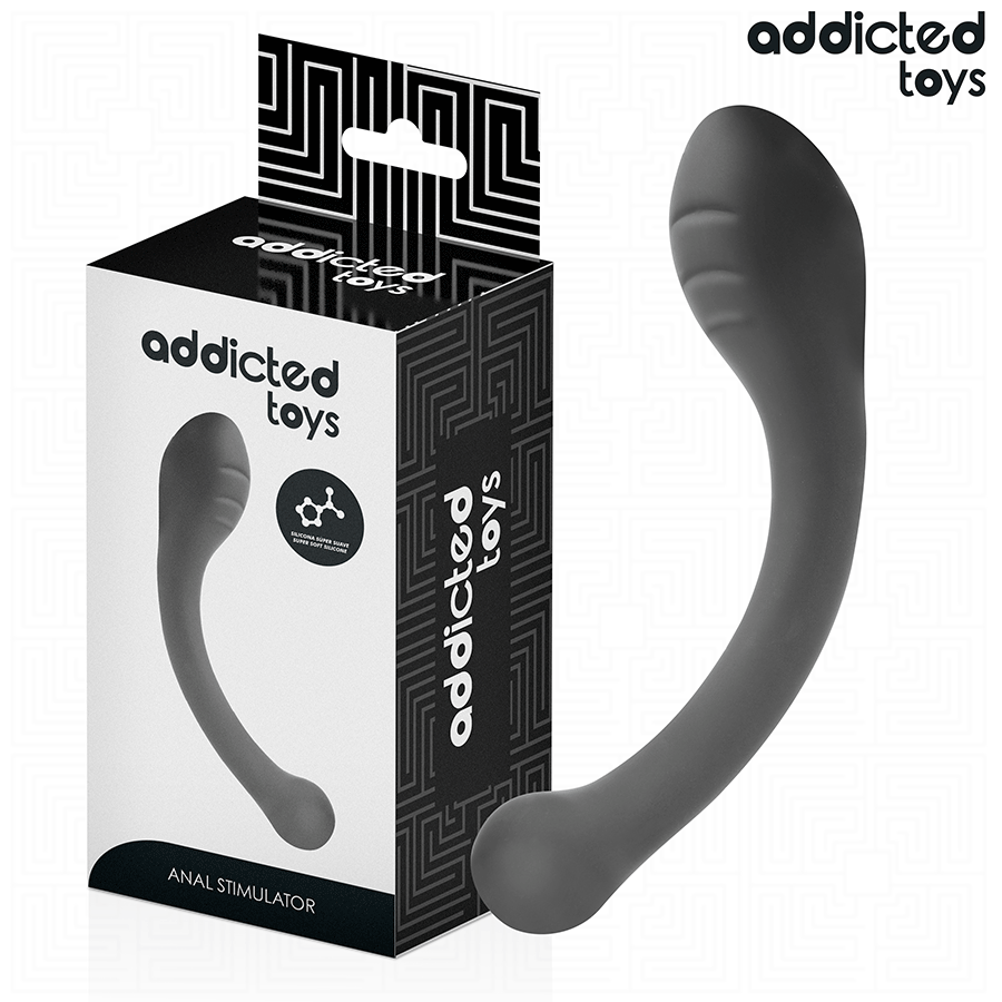 ADDICTED TOYS - ESTIMULADOR ANAL DOBLE SILICONA 18 CM - Imagen 3