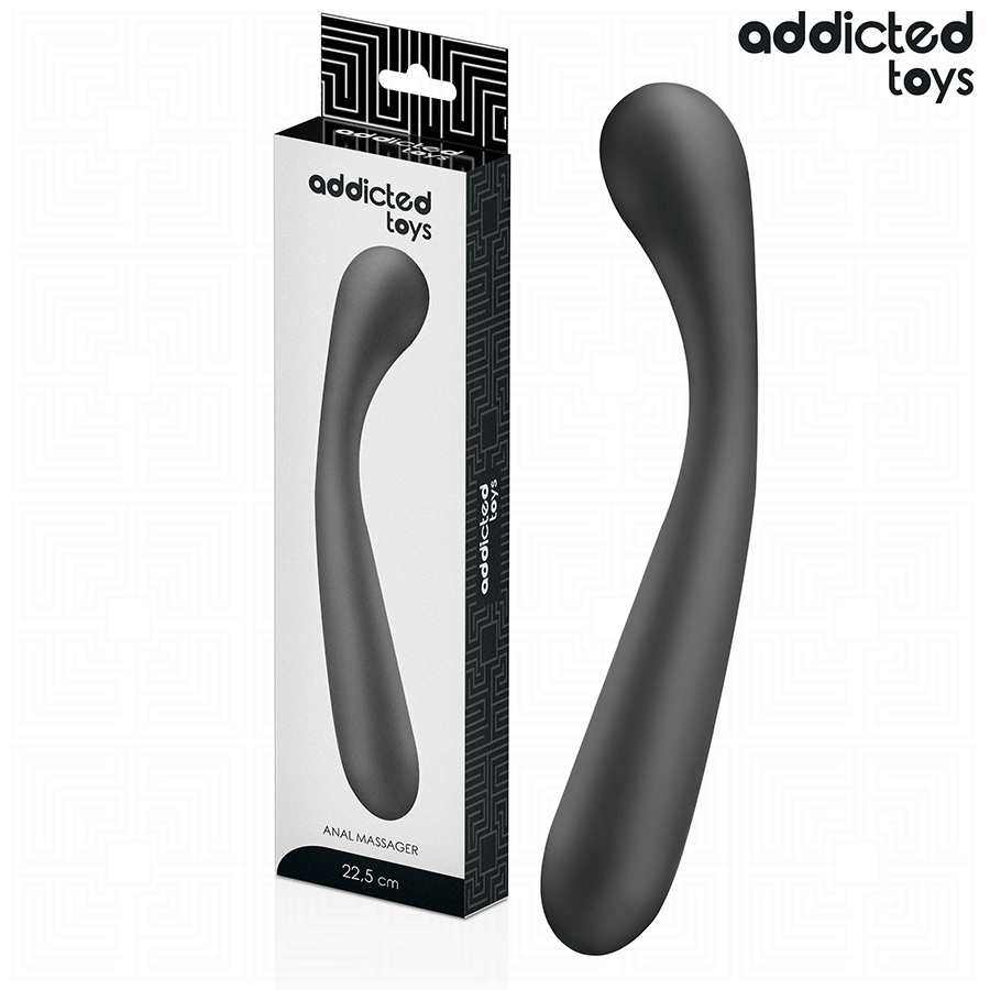 ADDICTED TOYS - MASAJEADOR ANAL DOBLE SILICONA 22,5 CM - Imagen 2