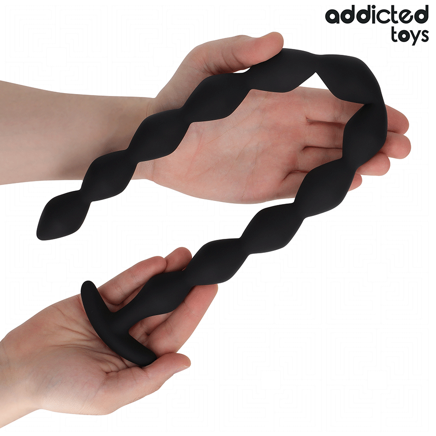 ADDICTED TOYS - ROSARIO ANAL 27 CM EXTRA LARGO SILICONA - Imagen 3