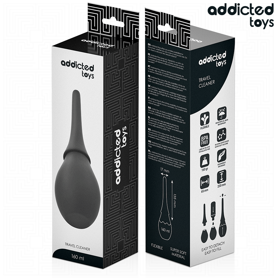 ADDICTED TOYS - LIMPIADOR DE VIAJE SILICONA MODELO 3 - Imagen 4
