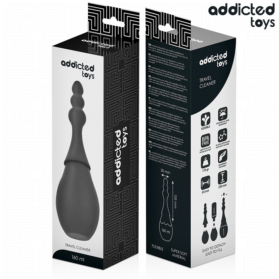 ADDICTED TOYS - LIMPIADOR DE VIAJE SILICONA MODELO 4 - Imagen 5