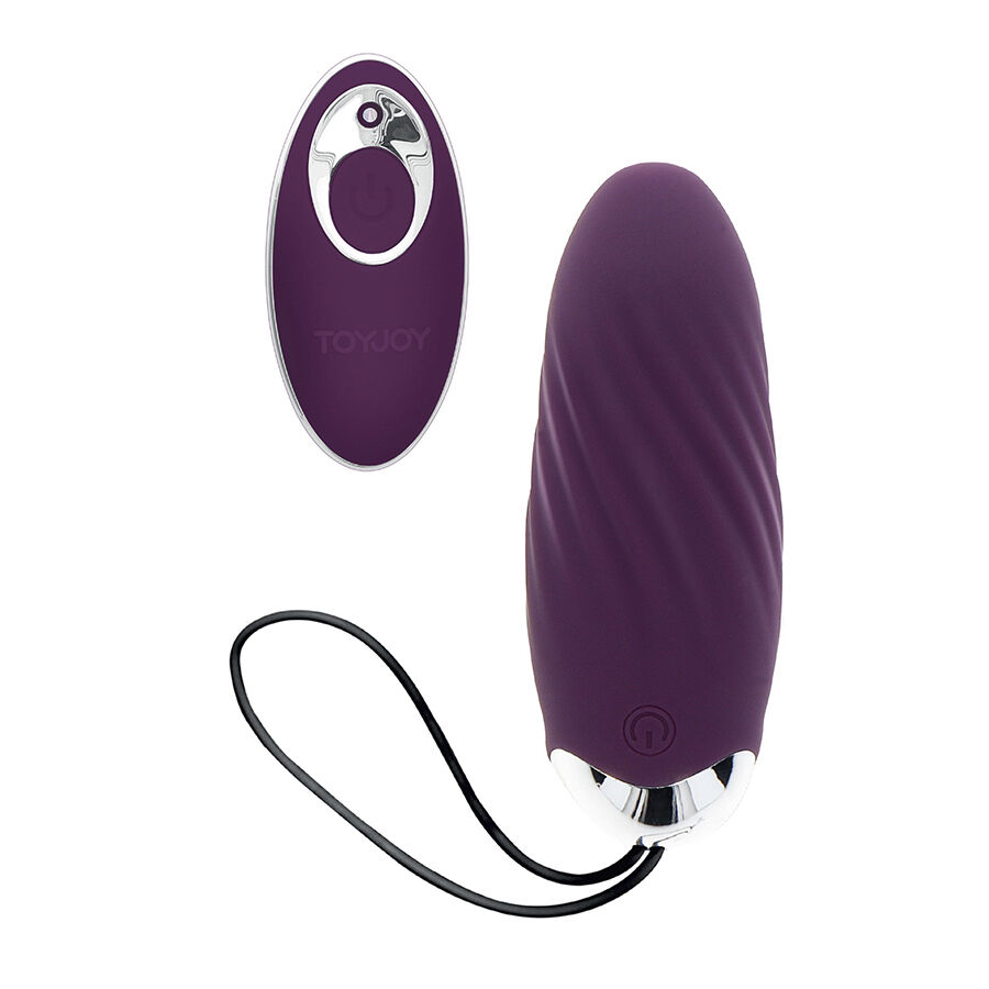 TOYJOY - HAPPINESS KNOCK KNOCK EGGSTAVAGANT VIBRATEUR TÉLÉCOMMANDE VIOLET – Image 2