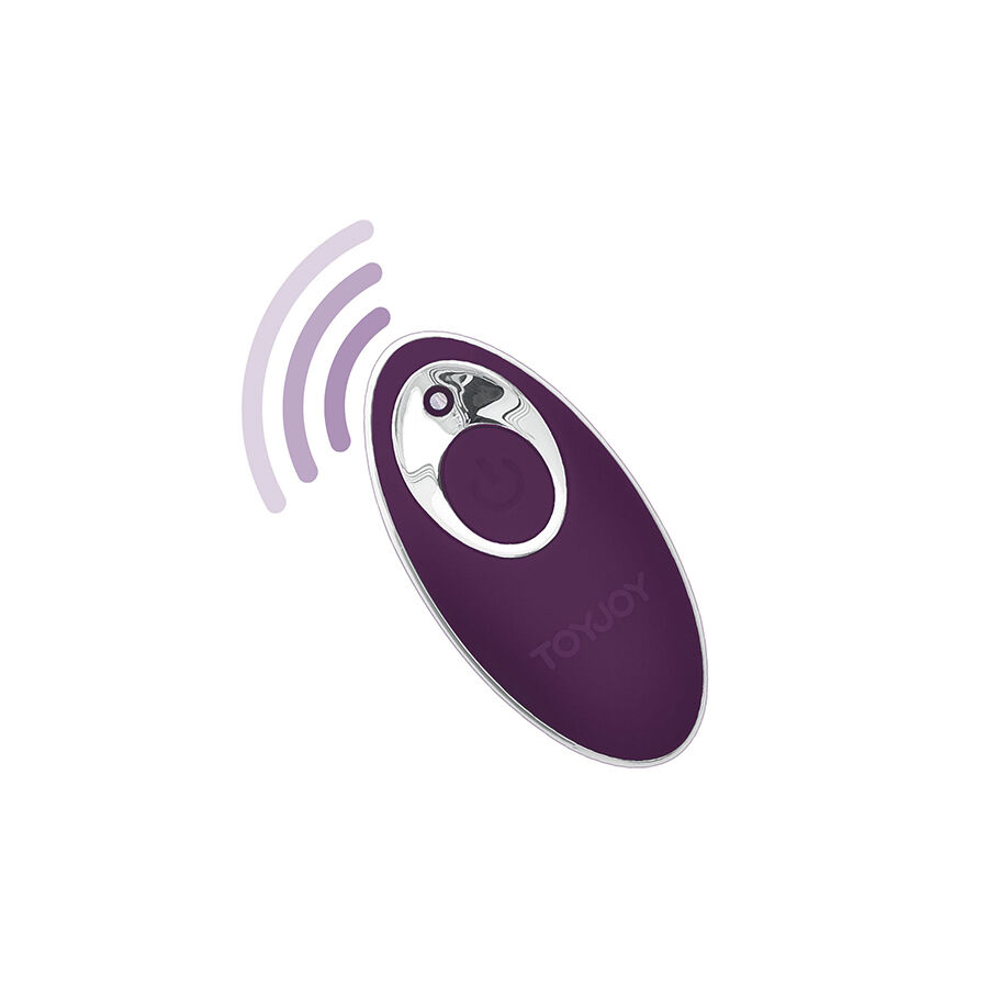 TOYJOY - HAPPINESS KNOCK KNOCK EGGSTAVAGANT VIBRATEUR TÉLÉCOMMANDE VIOLET – Image 4