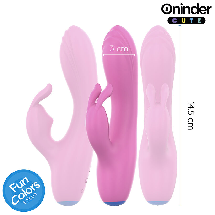 ONINDER CUTE - LOVE BUNNY VIBRATEUR POINT G CLITORIS - APPLICATION GRATUITE MONDIALE – Image 2