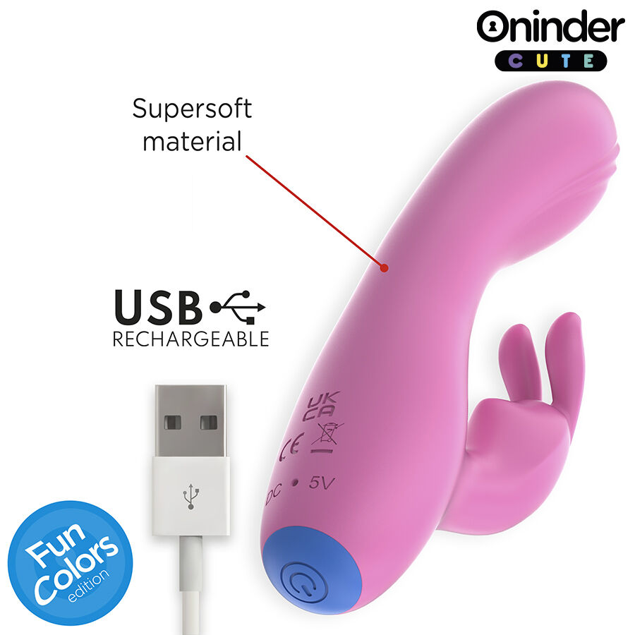 ONINDER CUTE - LOVE BUNNY VIBRATEUR POINT G CLITORIS - APPLICATION GRATUITE MONDIALE – Image 8