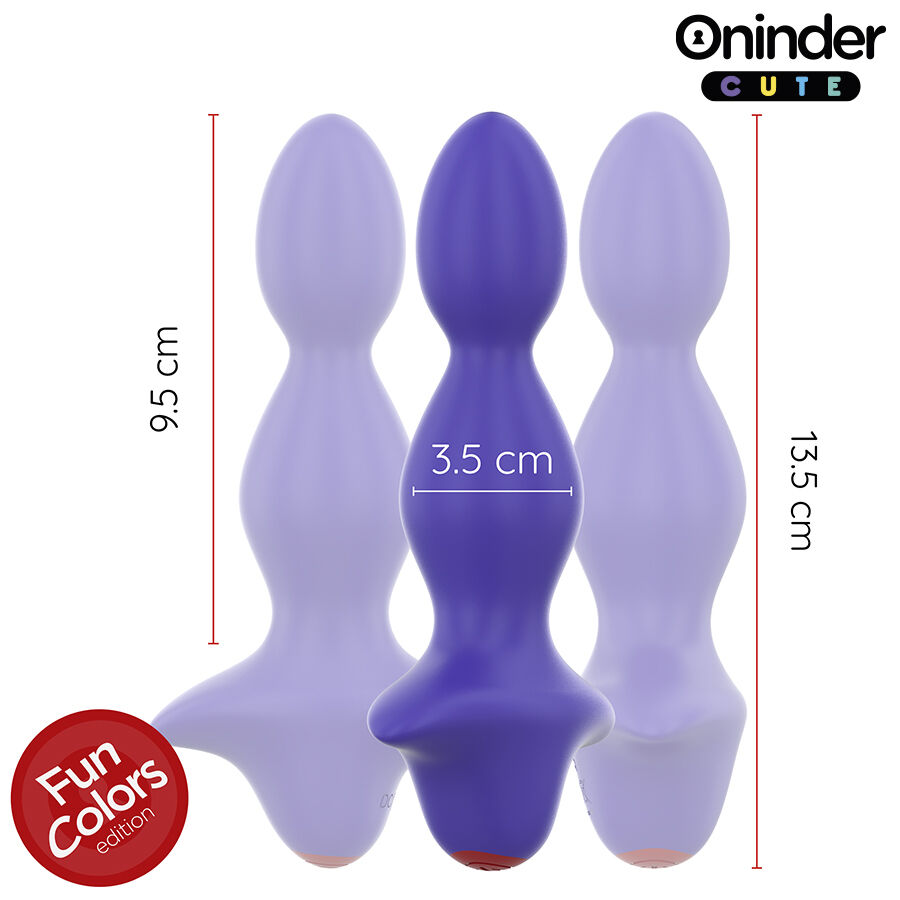 ONINDER CUTE - LOVE BUTT VIBRADOR PLUG ANAL DILATADOR - APP MUNDIAL GRATUITA - Imagen 2